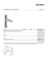 Duravit CE1080002 Specification Manual