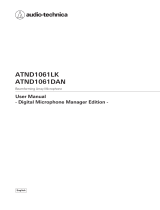 Audio-Technica ATND1061 Quick start guide