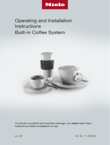 Miele CVA 7840 Installation guide