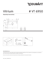 Duravit VT6950 N/O Mounting Instruction
