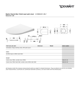 Duravit 002249 Specification Manual