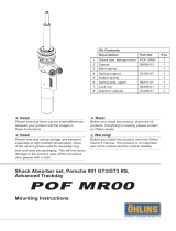 Ohlins POF MR00 – POF 5R00 & POF 6R00 Mounting Instruction