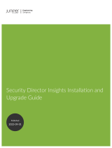 Juniper Security Director Insights Installation and Upgrade Guide