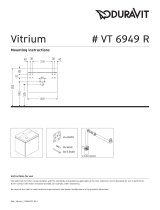 Duravit VT6949 O/N Mounting Instruction