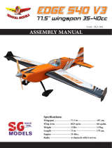 Seagull Models Edge 540 V3, 77.5” wingspan 35-40cc 