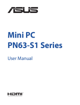 Asus Mini PC PN63-S1 User manual