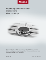 Miele KM 2012 Operating instructions