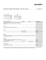 Duravit N14390 Specification Manual
