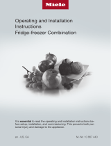 Miele KFN 13923 DE edt/cs Installation guide