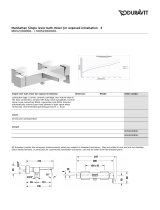 Duravit MH5230000 Specification Manual