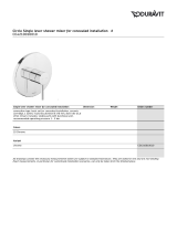 Duravit CE4210010 Specification Manual