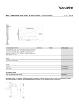 Duravit WA5250000 Specification Manual