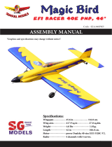 Seagull Models  Magic Bird EF1 Racer 40E PNP - 46"  Assembly Manual