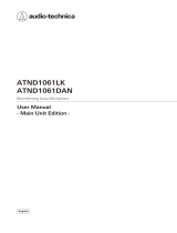 Audio-Technica ATND1061 Quick start guide