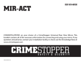 CrimeStopper MIR-ACT User guide