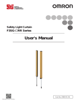 OMRON INDUSTRIAL AUTOMATION F3SG-RR Series Safety Light Curtain User manual