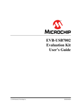 MICROCHIP EVB-USB7002 Operating instructions