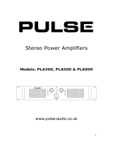 Pulse PLA500 Operating instructions
