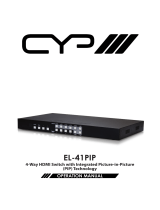 CYP EL-41PIP Operating instructions
