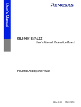 Renesas ISL81601EVAL2Z User manual