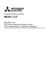 Mitsubishi FX5-4AD-TC-ADP Operating instructions