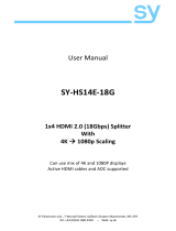 SY Electronics HS14E-18G Operating instructions