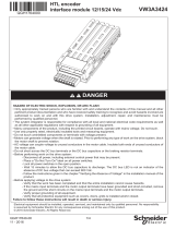 Schneider Electric HTL Encoder : VW3A3424 Operating instructions