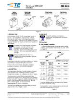 AMP - TE CONNECTIVITY 172330-1 Operating instructions