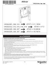 Schneider Electric VW3A3307 Operating instructions