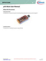 Infineon mIO-Stick User manual