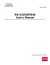 LAPIS Semiconductor RB-S22530TB48 Operating instructions