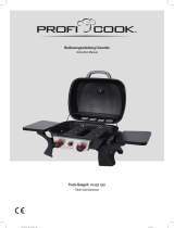 ProfiCook PC-GG 1261 Table Gas Barbecue User manual