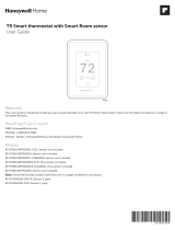 Honeywell RCHT9510WFSENSOR2PK Owner's manual