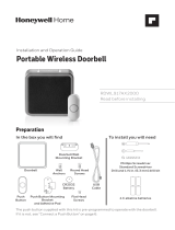 Honeywell Home RDWL917AX2000 Portable Wireless Doorbell User guide