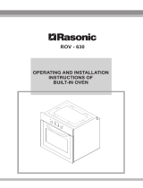 Rasonic ROV-630 User manual