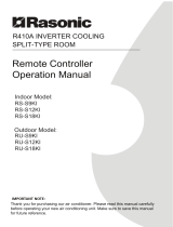 Rasonic RS-S9KI / RU-S9KI User manual
