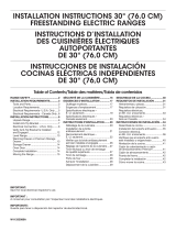 Whirlpool WFE505W0JZ Installation guide