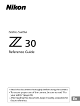 Nikon Z 30 Reference guide