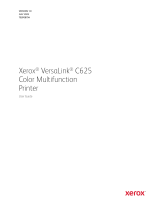 Xerox VersaLink C625 User guide