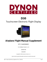 Dynon D30 Airplane Flight Owner's manual