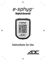 ADC e-sphyg™ Operating instructions