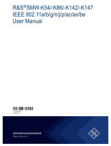 Rohde&Schwarz SMW200A User manual