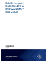 Rohde&Schwarz WinIQSIM2™ User manual