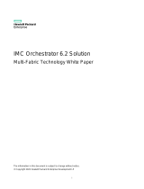 Aruba IMC Orchestrator 6.2 Solution Multi-Fabric Technology White Paper User guide