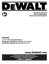 DeWalt DCP580B User manual