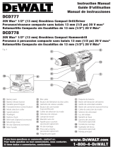 DeWalt DCD778L1 User manual