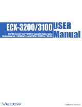 Vecow ECX-3100 User manual
