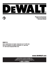 DeWalt DWS715-AR User manual