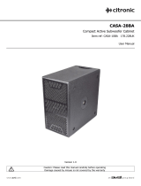 Citronic CASA-28BA User manual