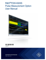 Rohde&Schwarz FSW User manual